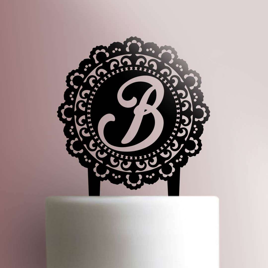 Custom Letter Cake Topper 102