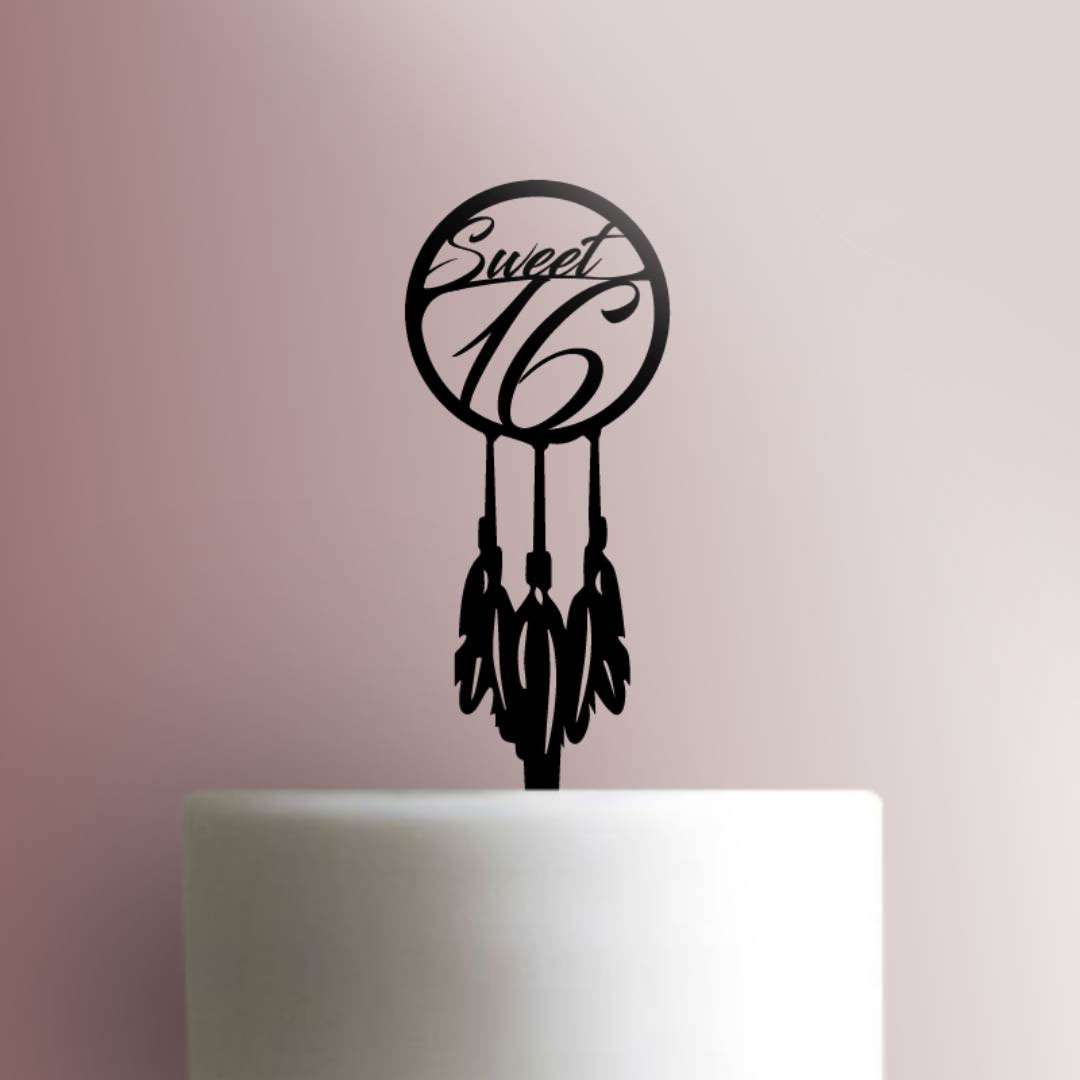 Sweet Sixteen Dream Catcher Cake Topper 100