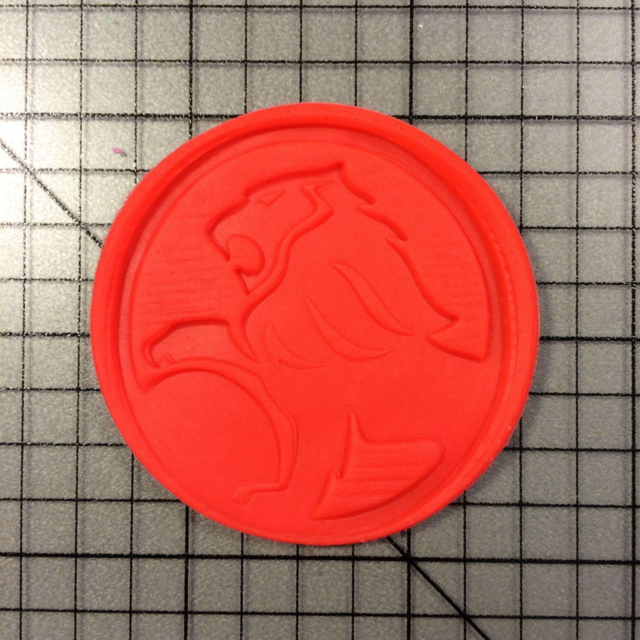 Holden Logo 100 Cookie Cutter and Stamp (imprinted 2)