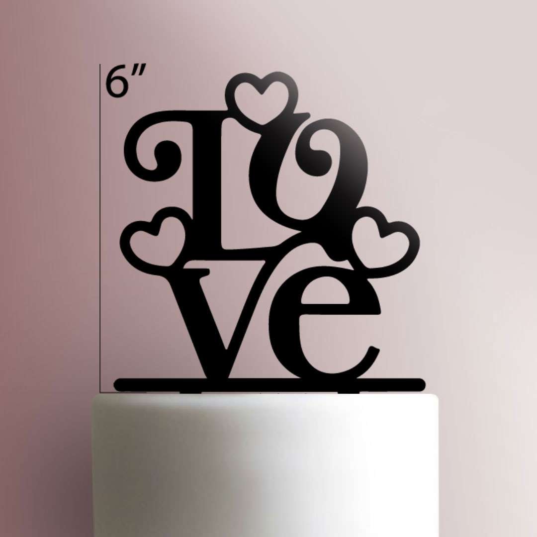 Love Cake Topper 100