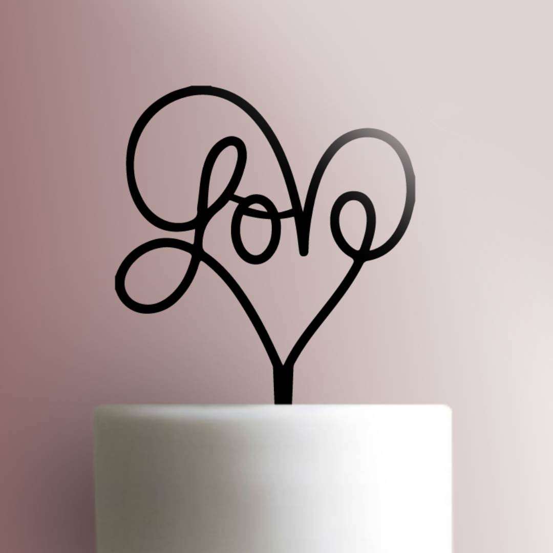 Love Cake Topper 103