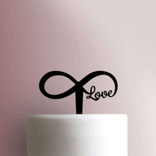 Love Infinity Cake Topper 100