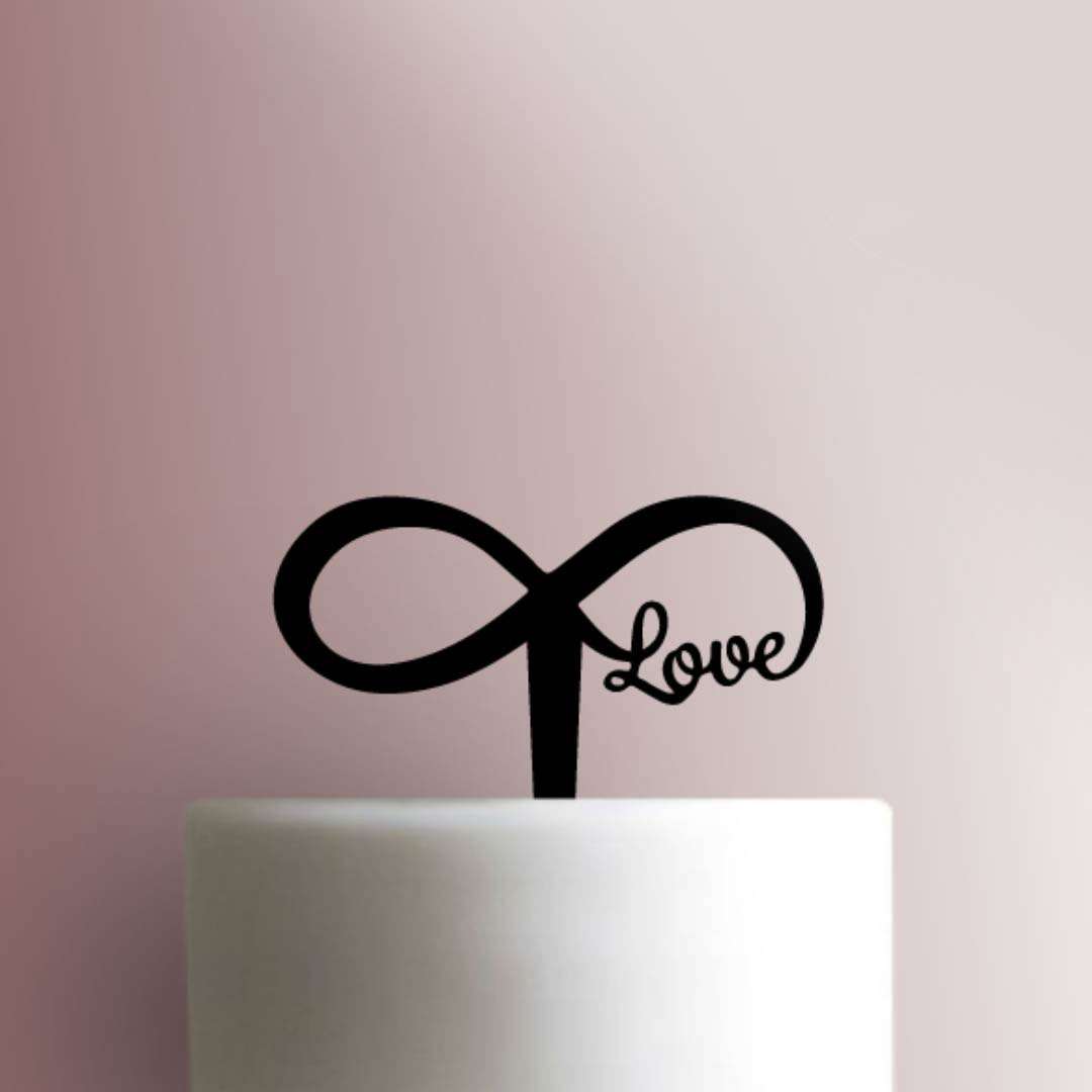 Love Infinity Cake Topper 100