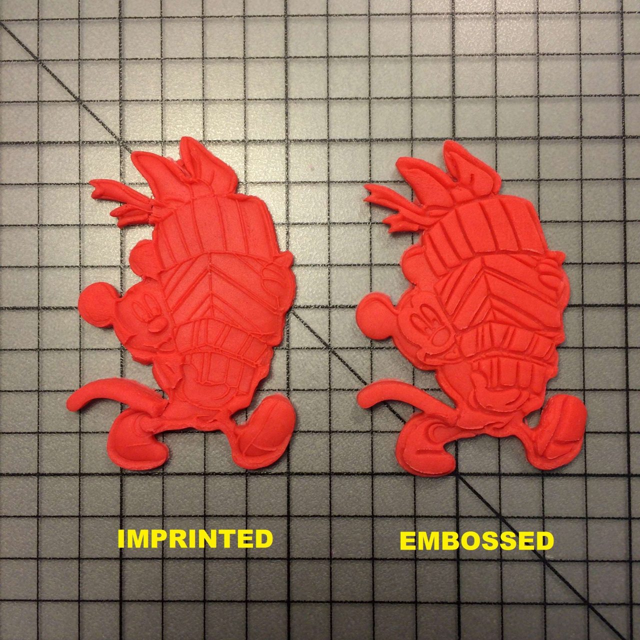 Mickey Presents 100 Cookie Cutter and Stamp Written