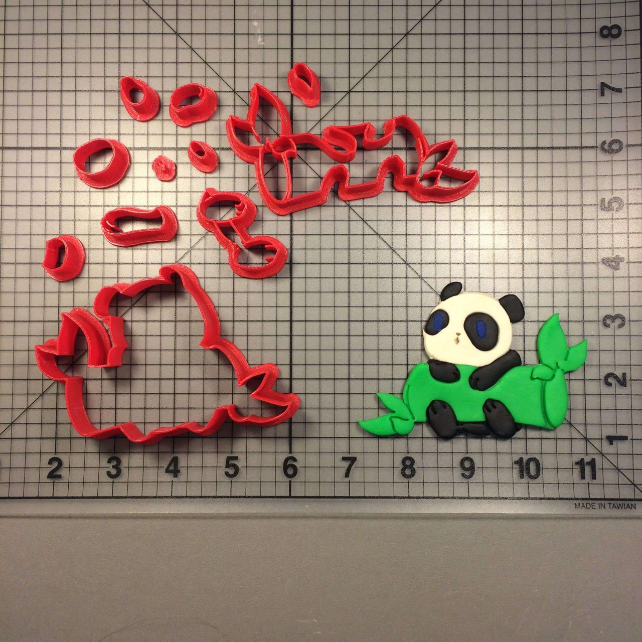 Panda Baby 101 Cookie Cutter Set