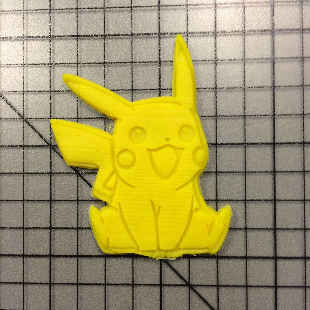 Pikachu 100 Cookie Cutter and Stamp (embossed 1)