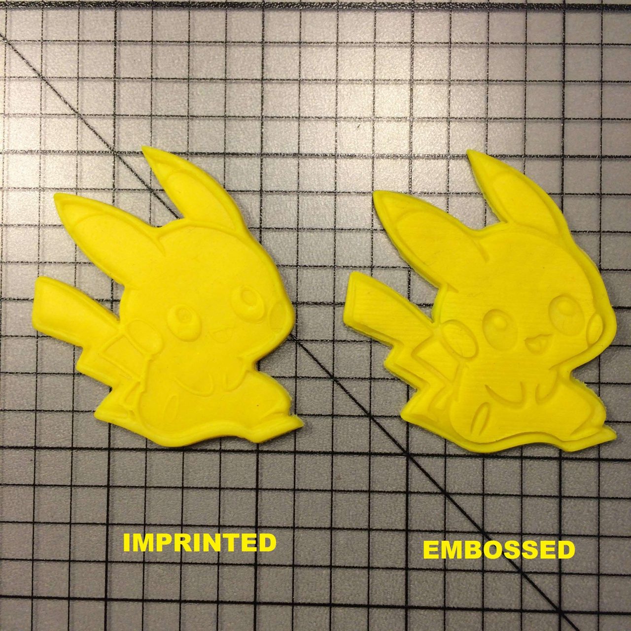 Pikachu 101 Cookie Cutter and Stamp written