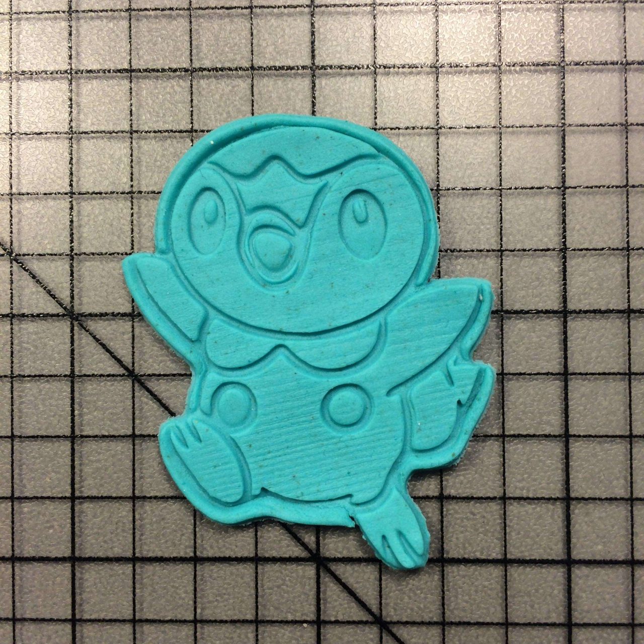 Piplup 100 Cookie Cutter and Stamp (embossed 1)
