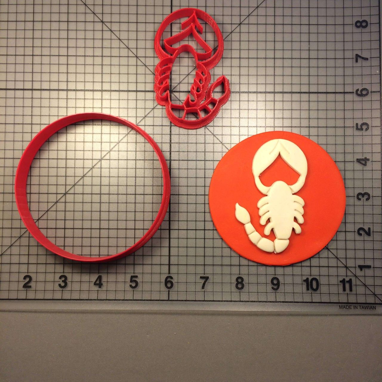 Scorpio Icon Cookie Cutter Set