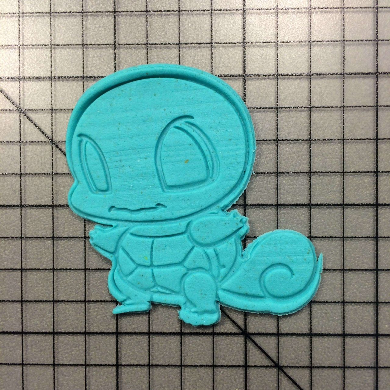 Squirtle 100 Cookie Cutter and Stamp (embossed 1)