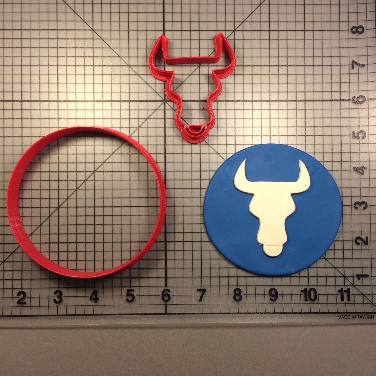 Taurus Icon Cookie Cutter Set