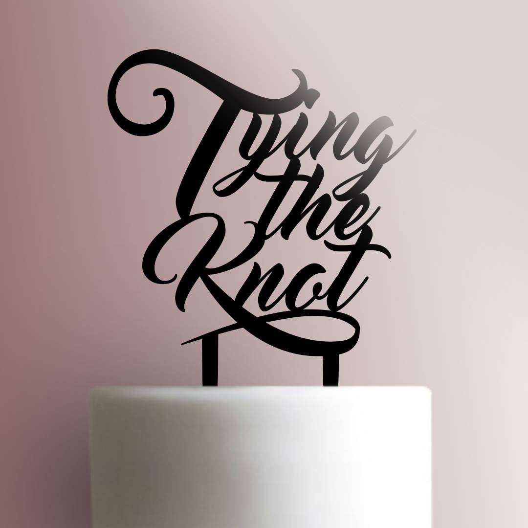 Tying The Knot Cake Topper 100
