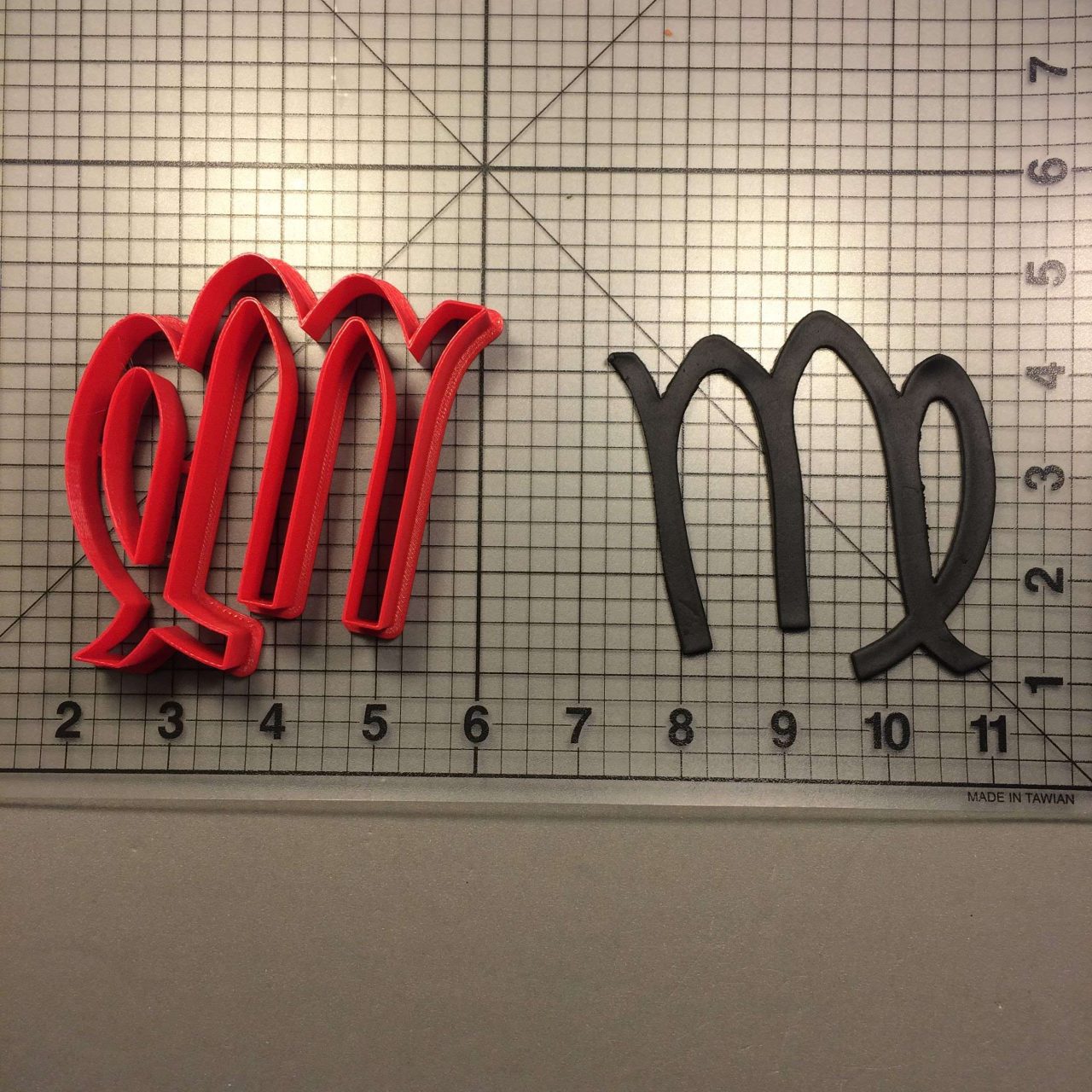 Virgo Symbol Cookie Cutter