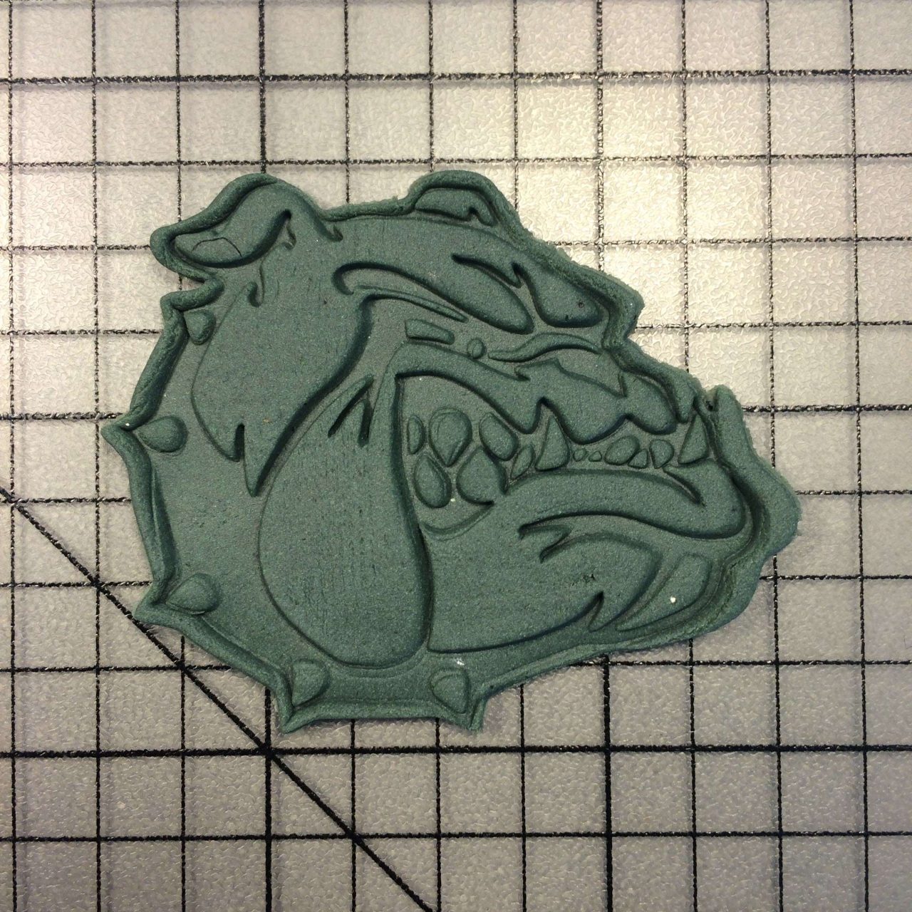 Bulldog 101 Cookie Cutter and Stamp (embossed 1)