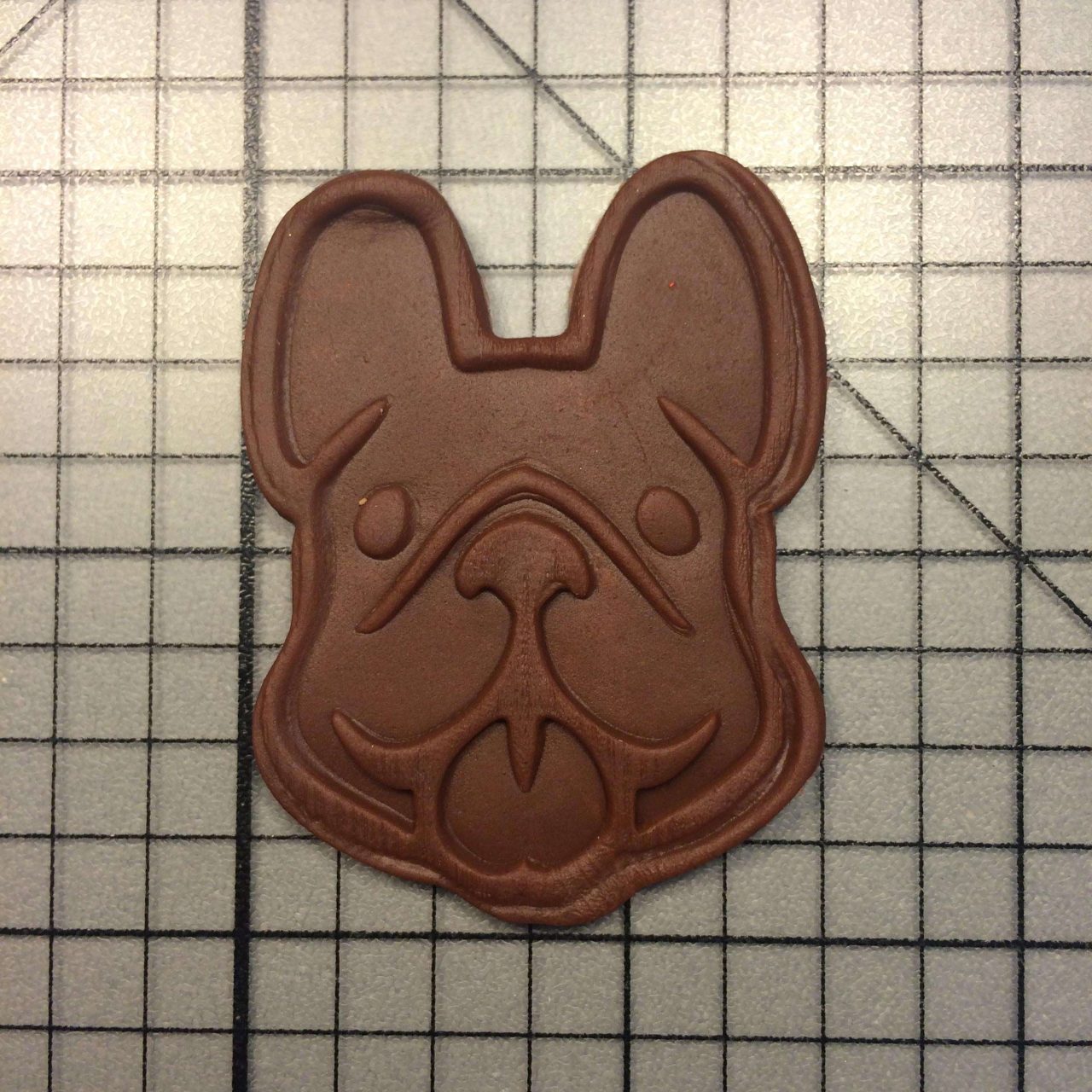 Dog - French Bulldog 102 Cookie Cutter and Acrylic Stamp - Image 4