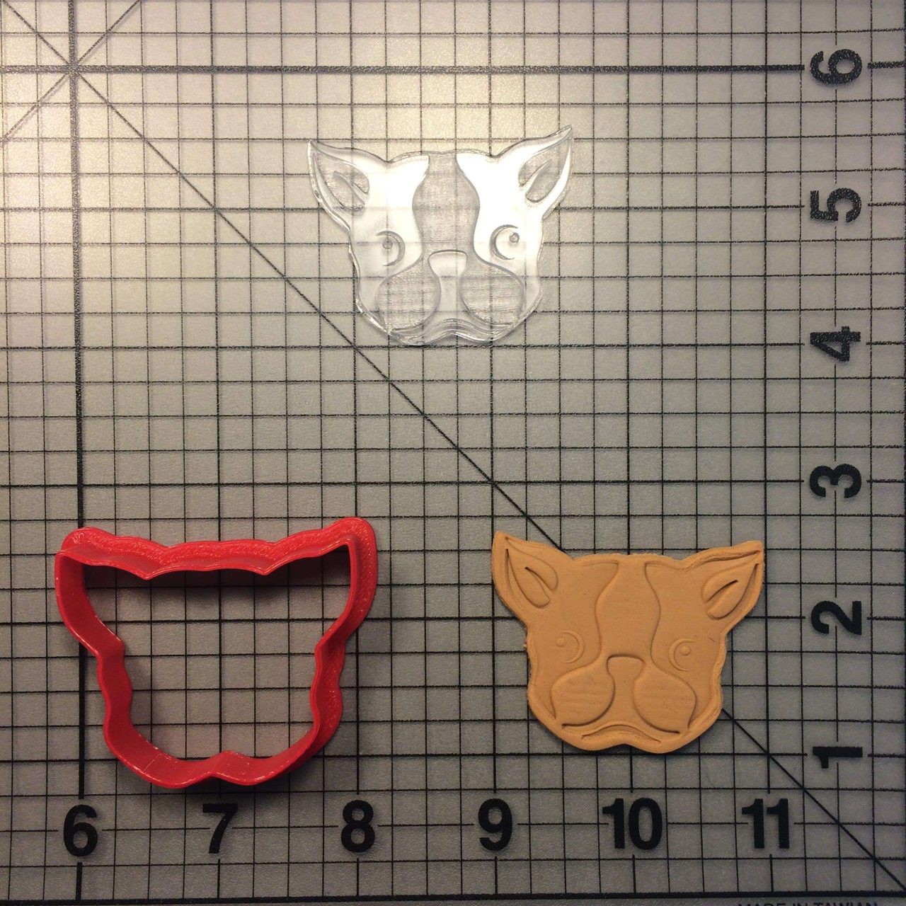 French Bulldog 103 Cookie Cutter and Acrylic Stamp - Image 3