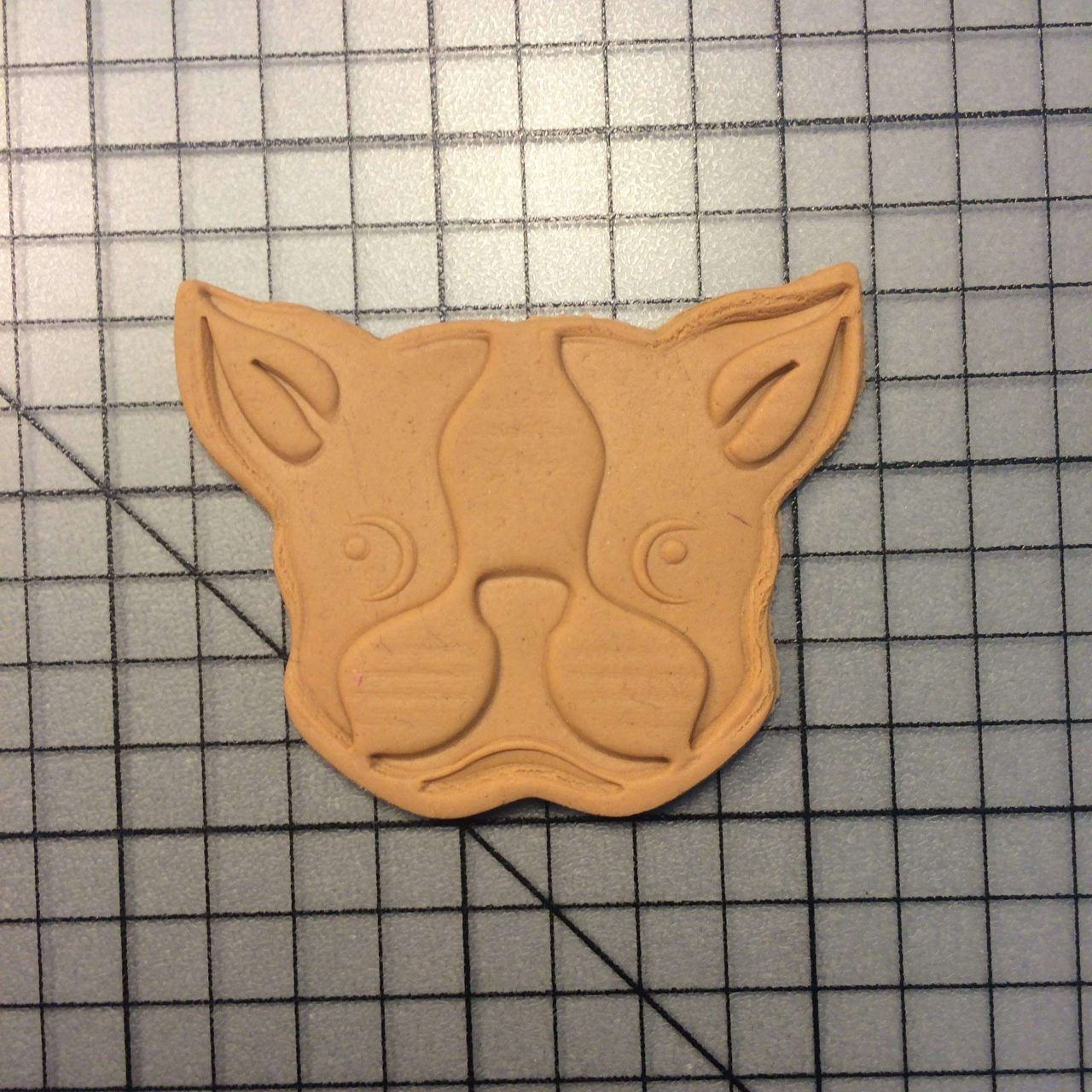 French Bulldog 103 Cookie Cutter and Stamp (imprinted 2)