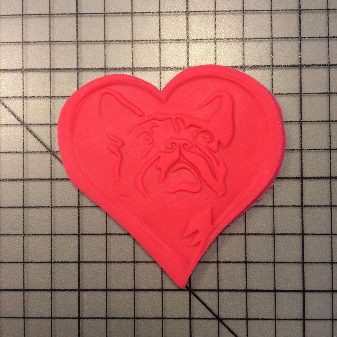 French Bulldog 105 Cookie Cutter and Acrylic Stamp - Image 4