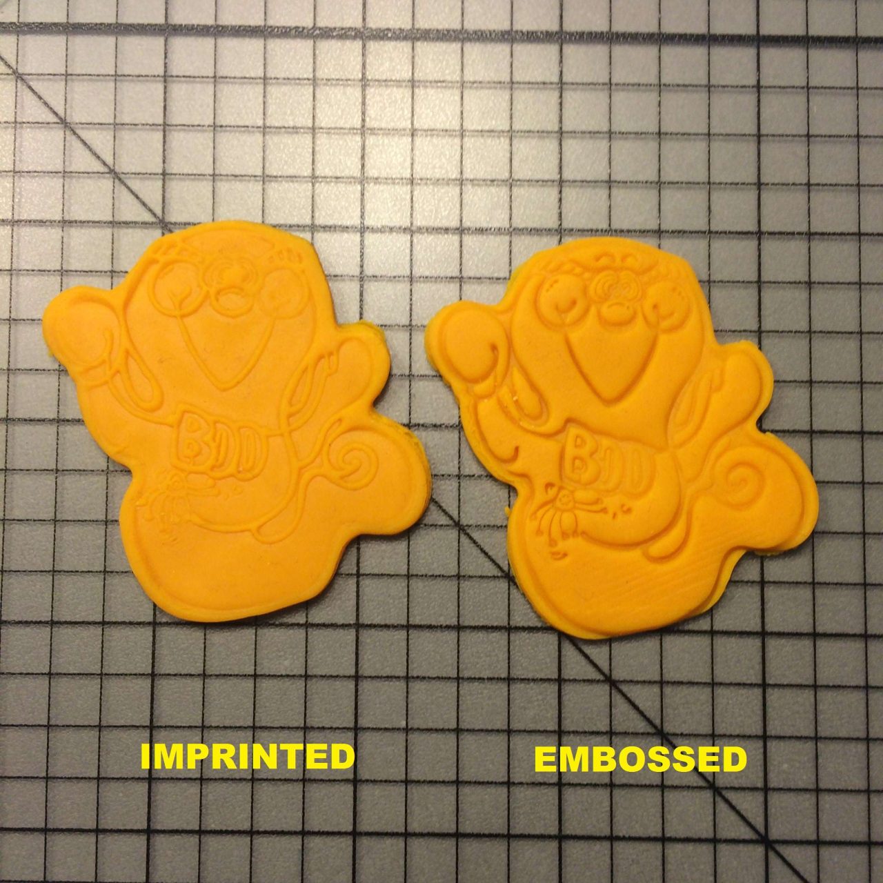 Ghost 101 Cookie Cutter and Stamp written