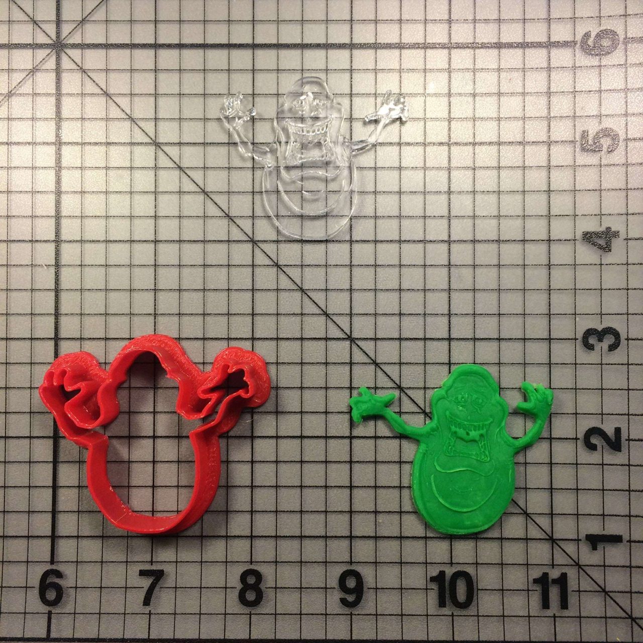 Ghostbusters 100 Cookie Cutter and Stamp (imprinted 1)