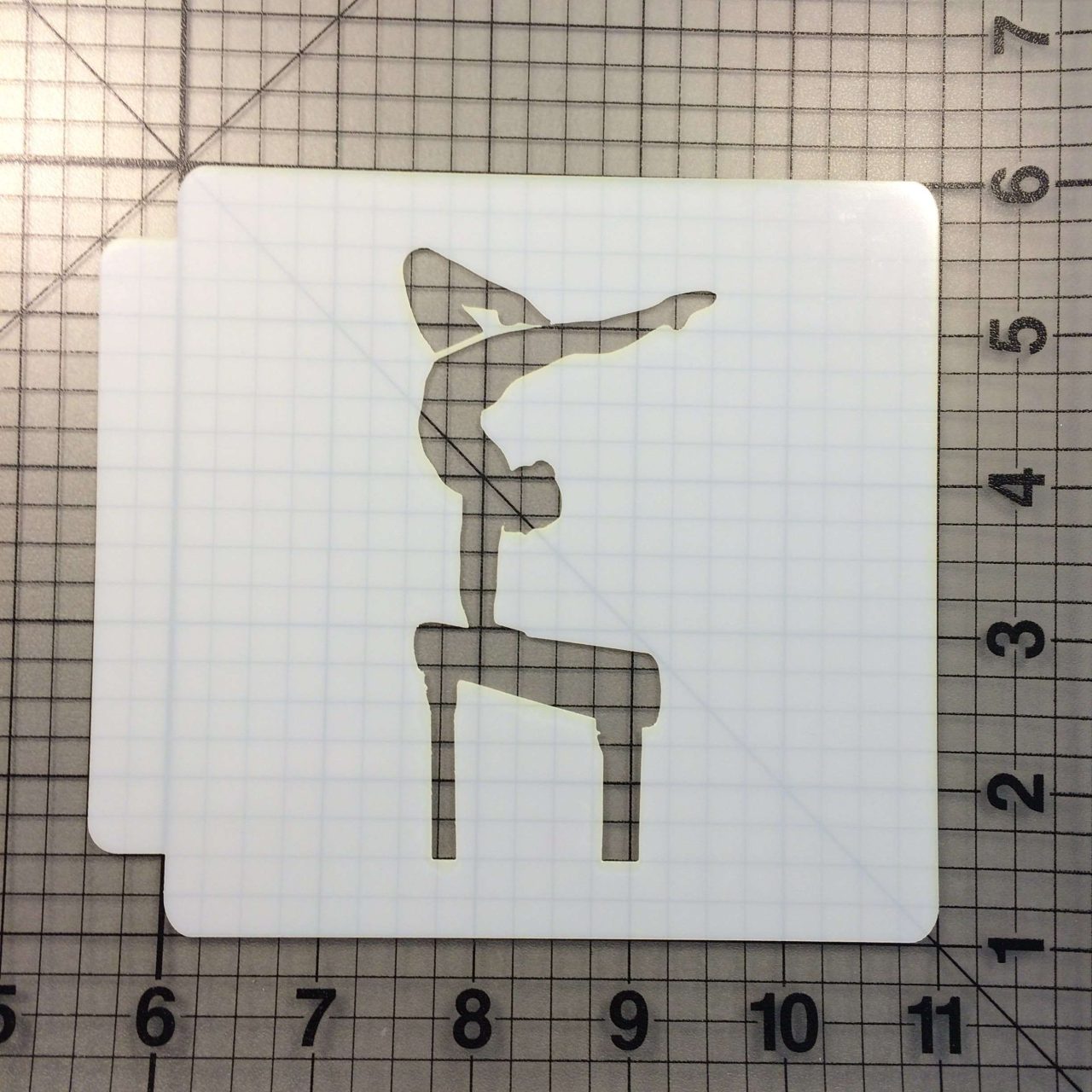 Gymnastics Stencil 101
