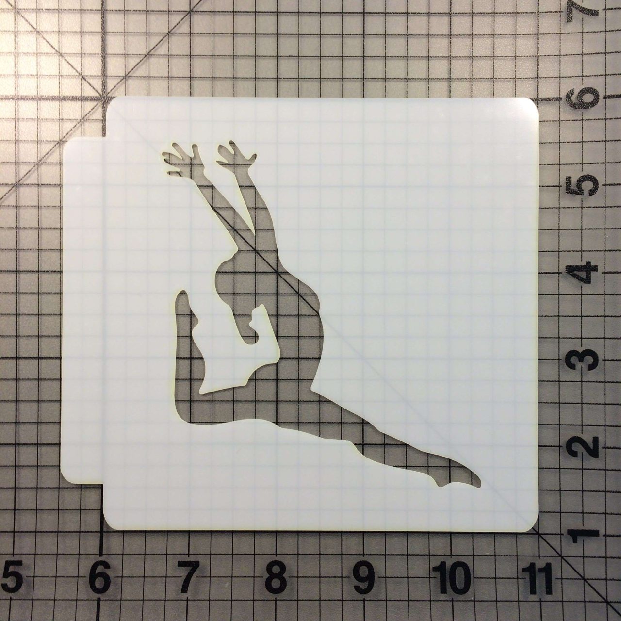 Gymnastics Stencil 104