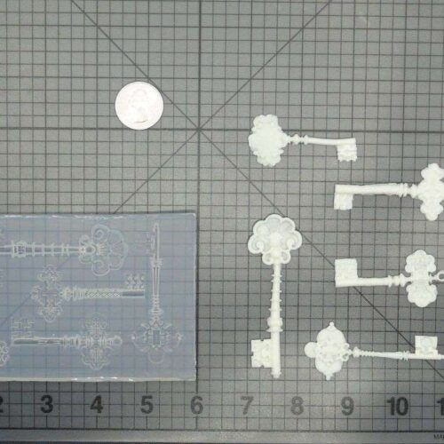 Keys 745-026 Silicone Mold (Back)