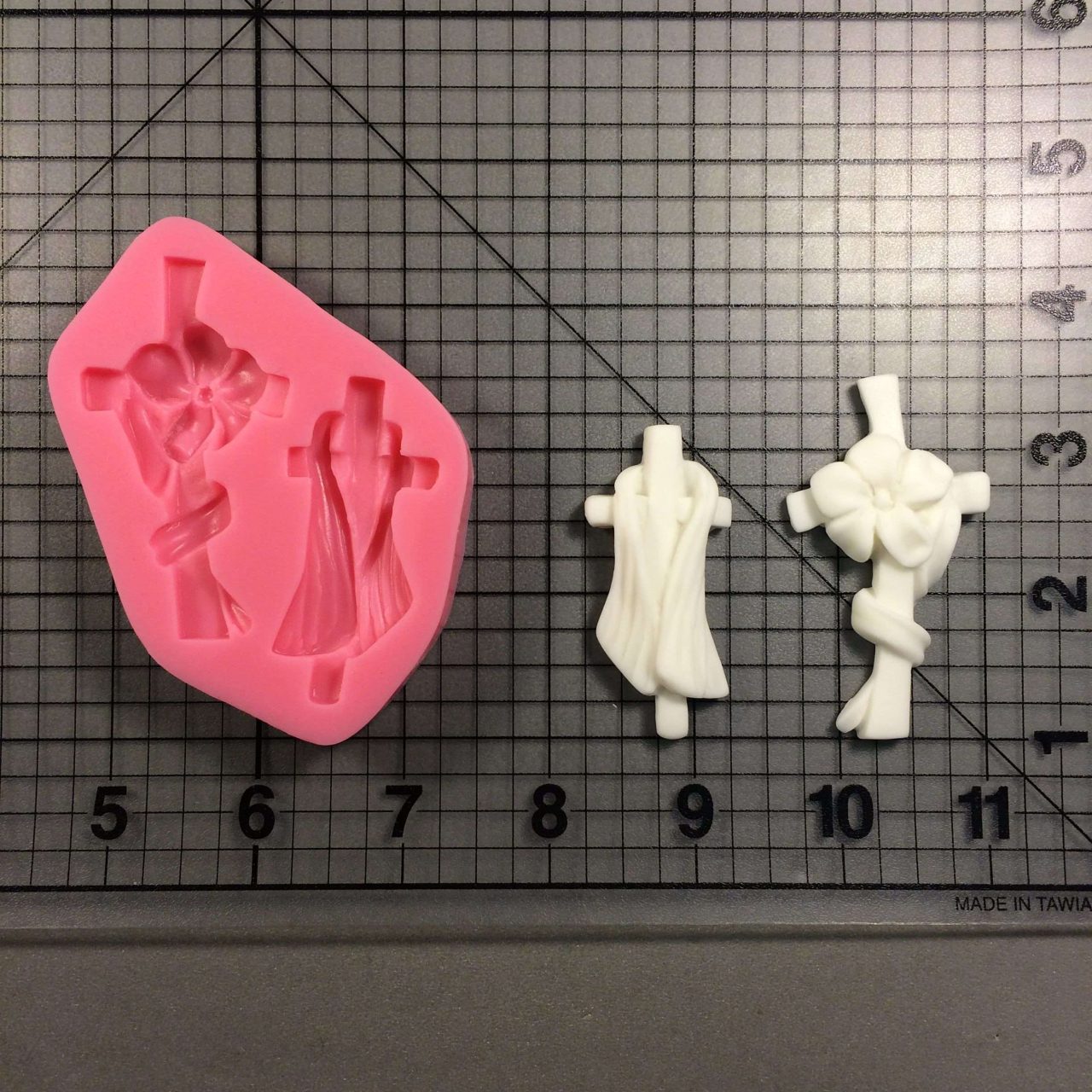 Jesus Cross 591 Silicone Mold (1)