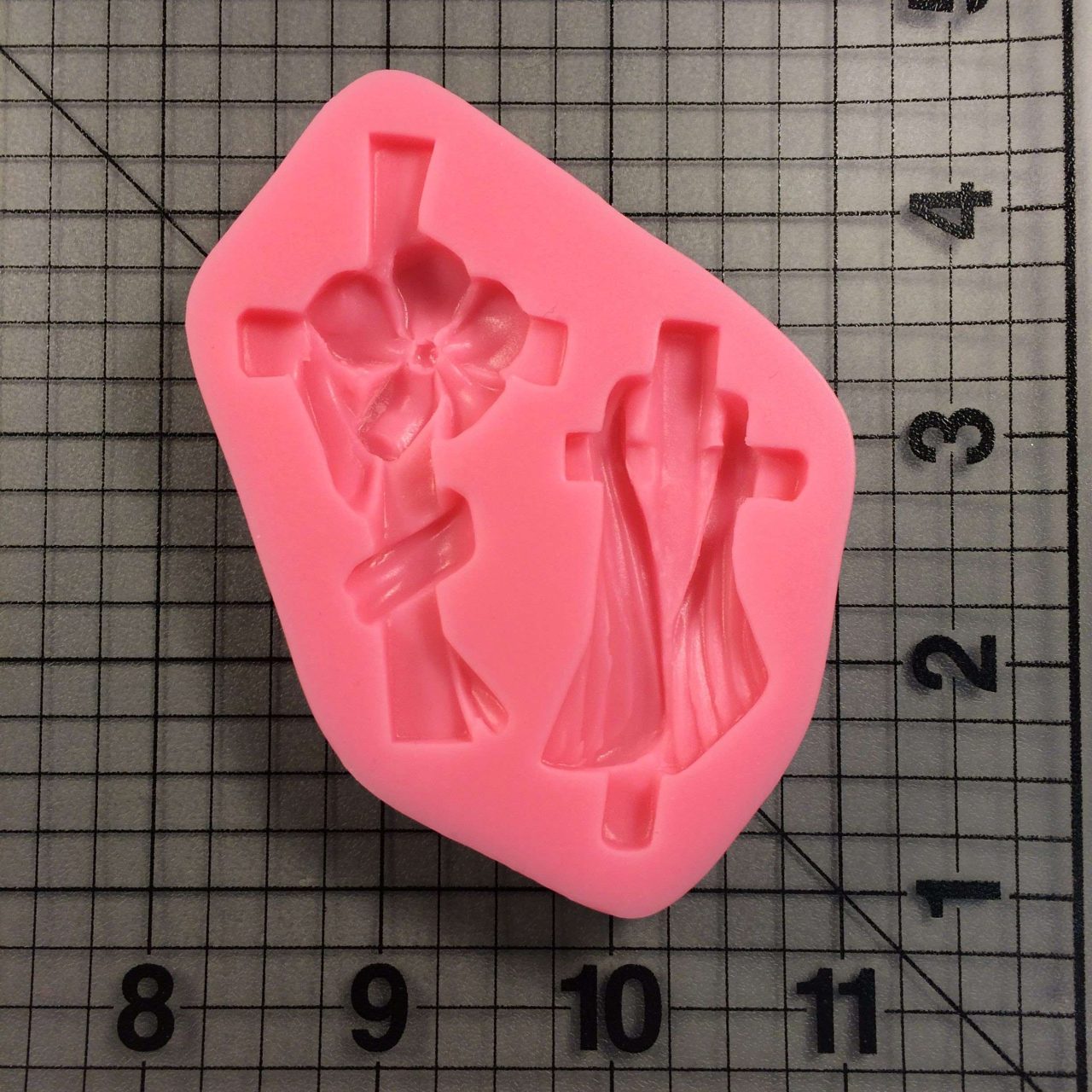 Jesus Cross 591 Silicone Mold (1)