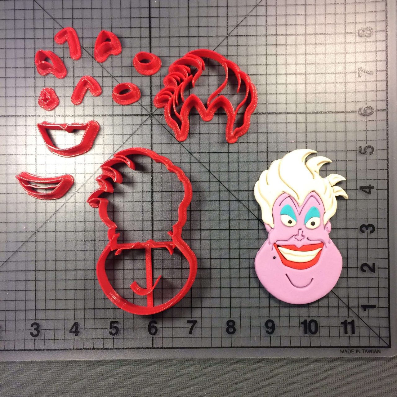 Little Mermaid- Ursula Cookie Cutter Set