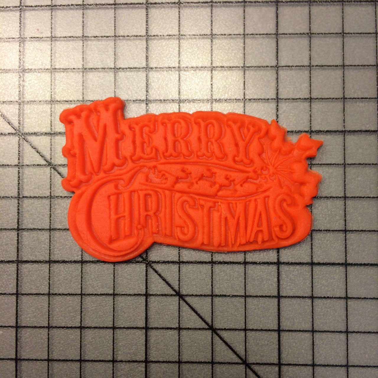 Merry Christmas 101 Cookie Cutter and Stamp (embossed 1)