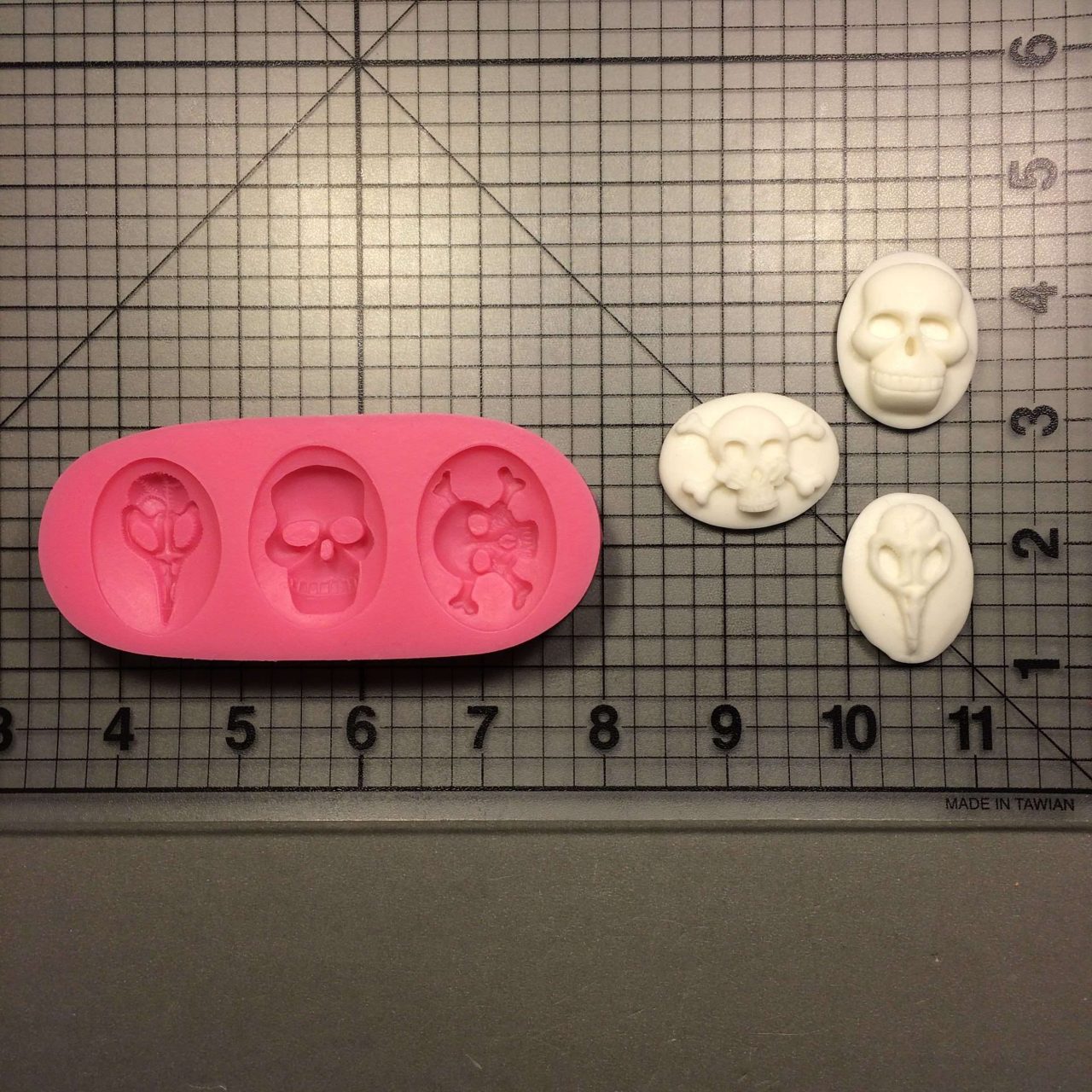 Skulls 059 Silicone Mold (1)