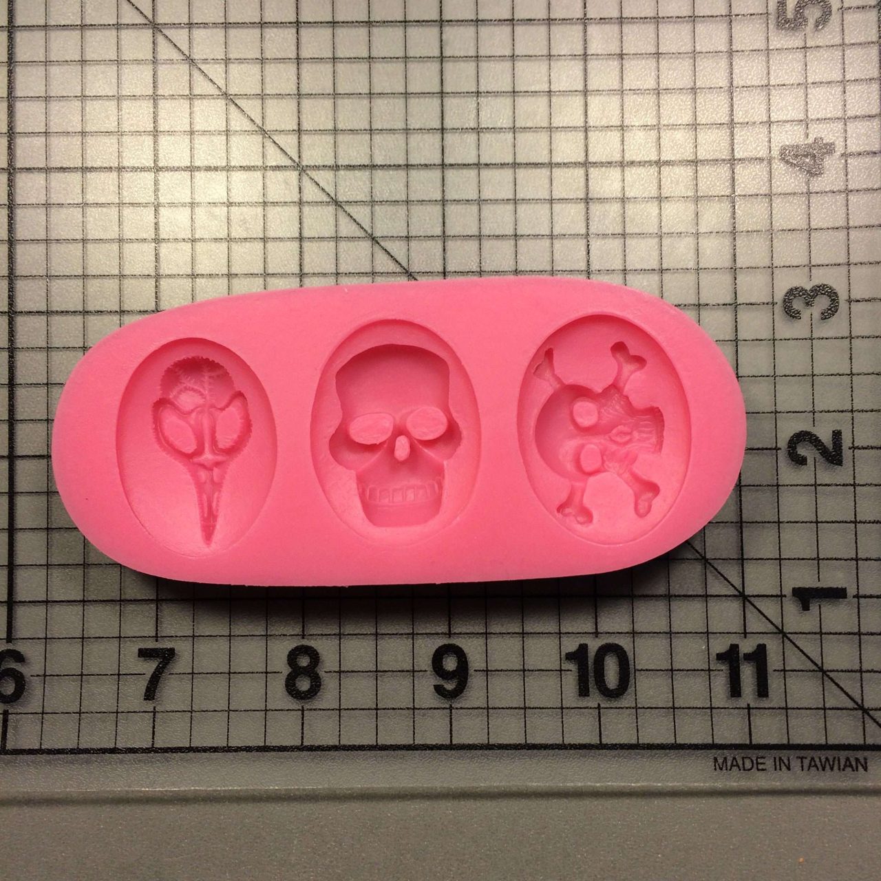 Skulls 059 Silicone Mold (1)