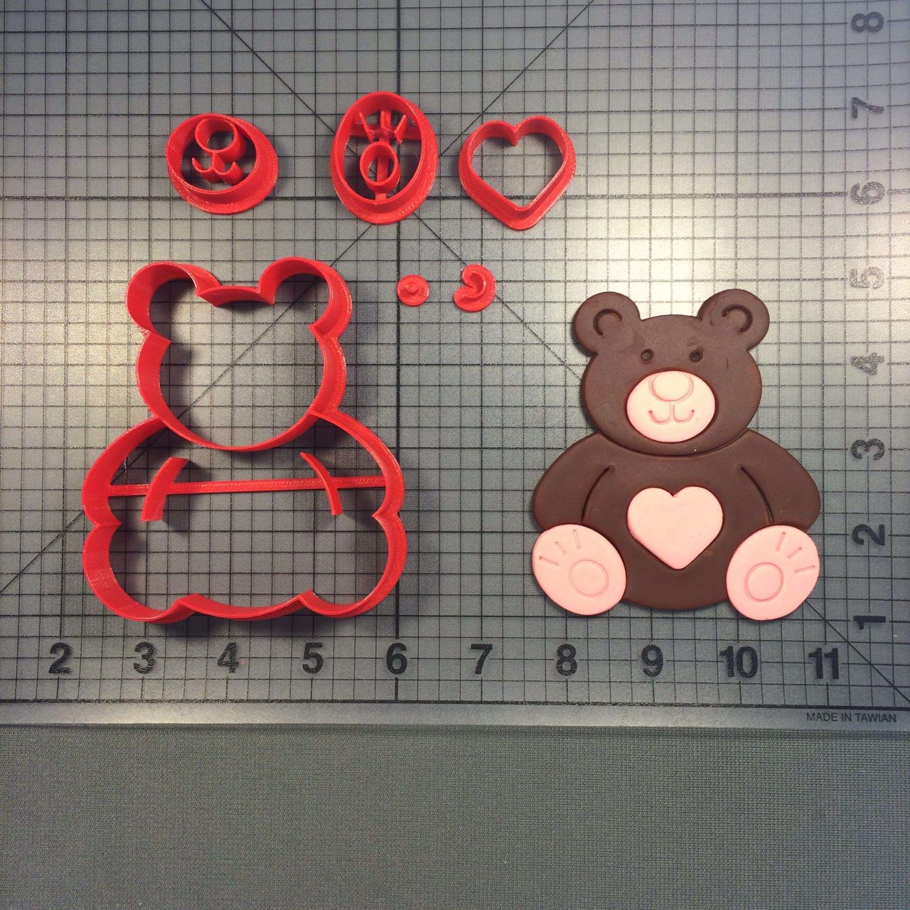 Teddy Bear 103 Cookie Cutter Set