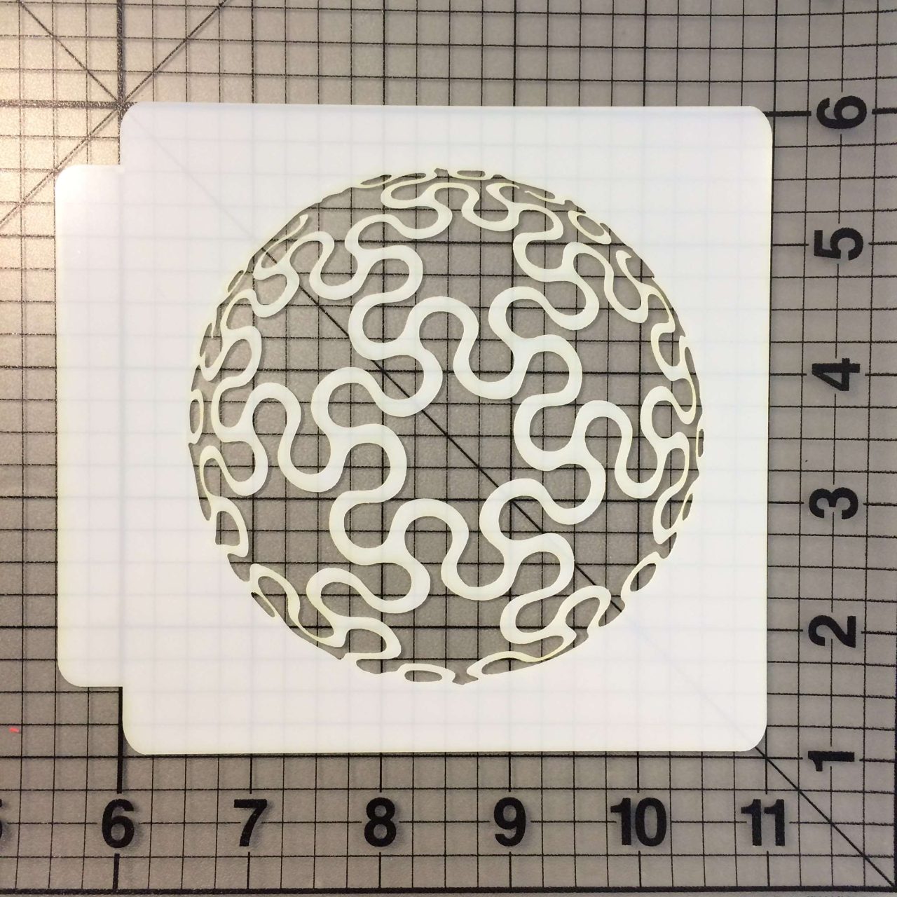Ball Pattern Stencil 100