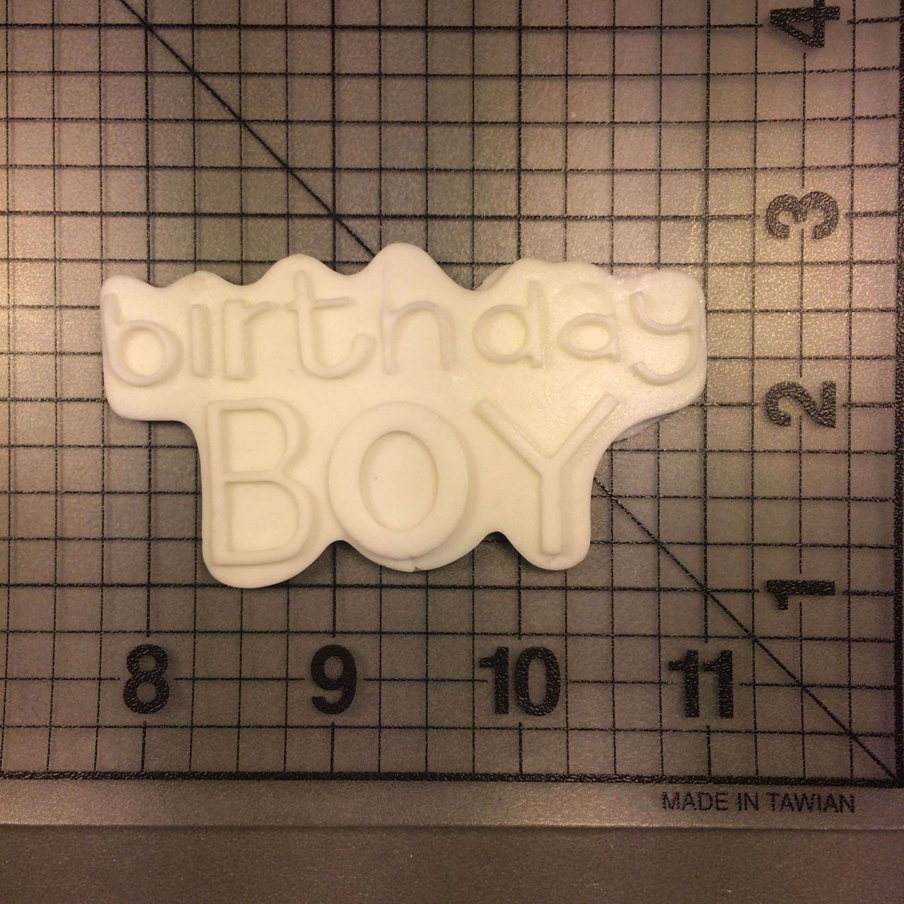 Birthday Boy 482 Silicone Mold