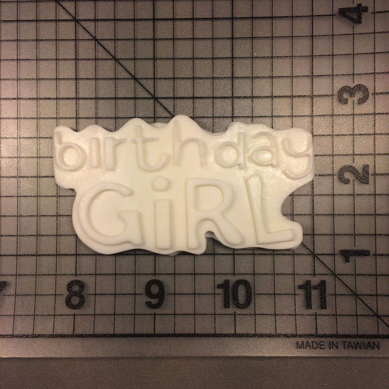 Birthday Girl 481 Silicone Mold