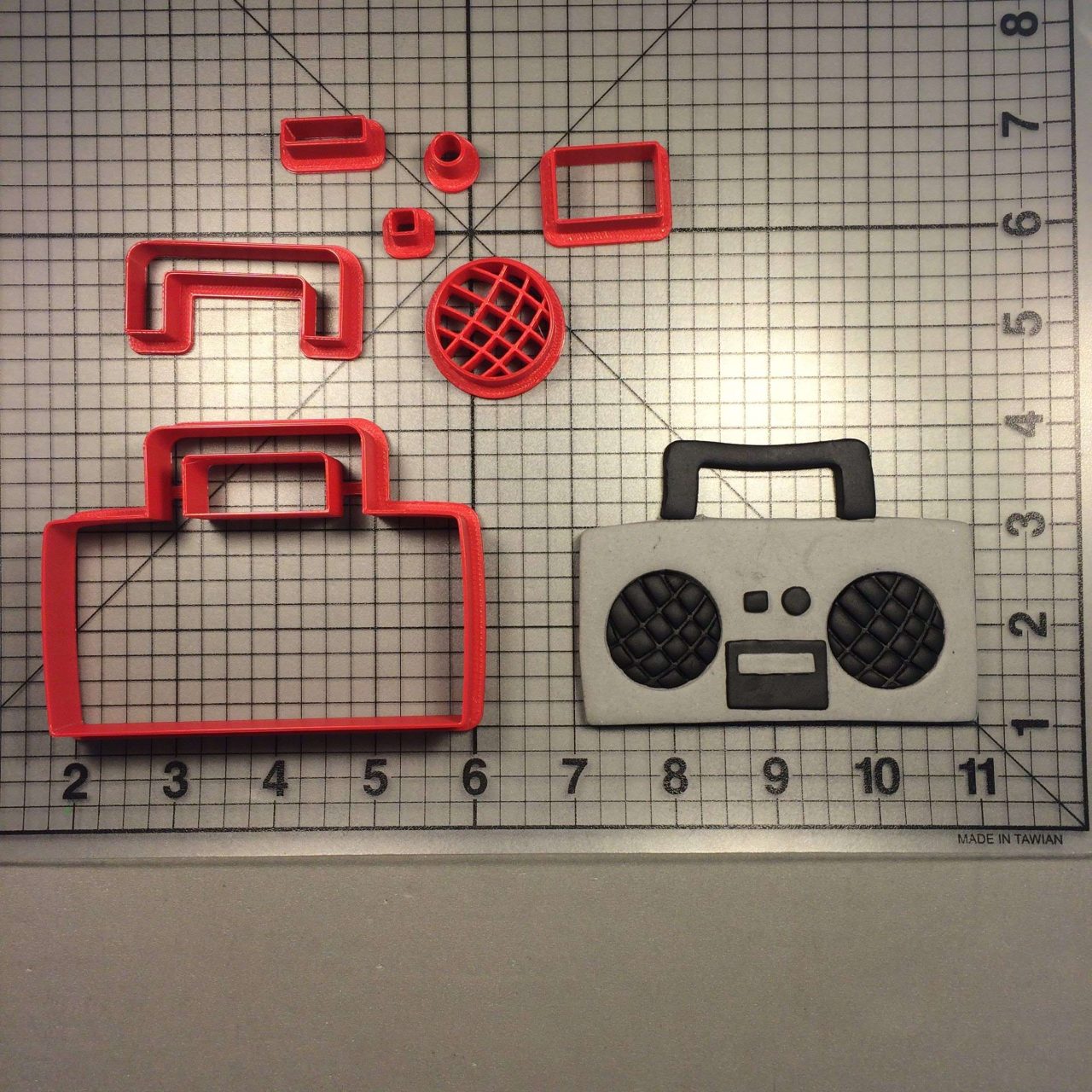 Boom Box 101 Cookie Cutter Set