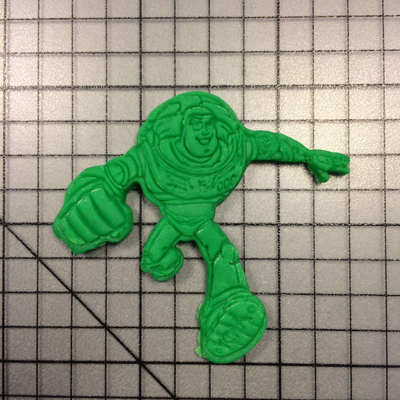Buzz Lightyear 100 Cookie Cutter and Stamp Embossed 1
