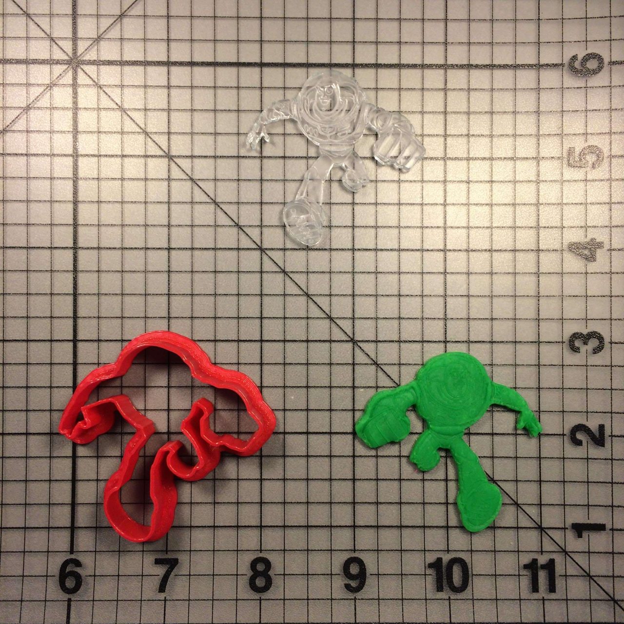 Buzz Lightyear 100 Cookie Cutter and Stamp Imprinted 1