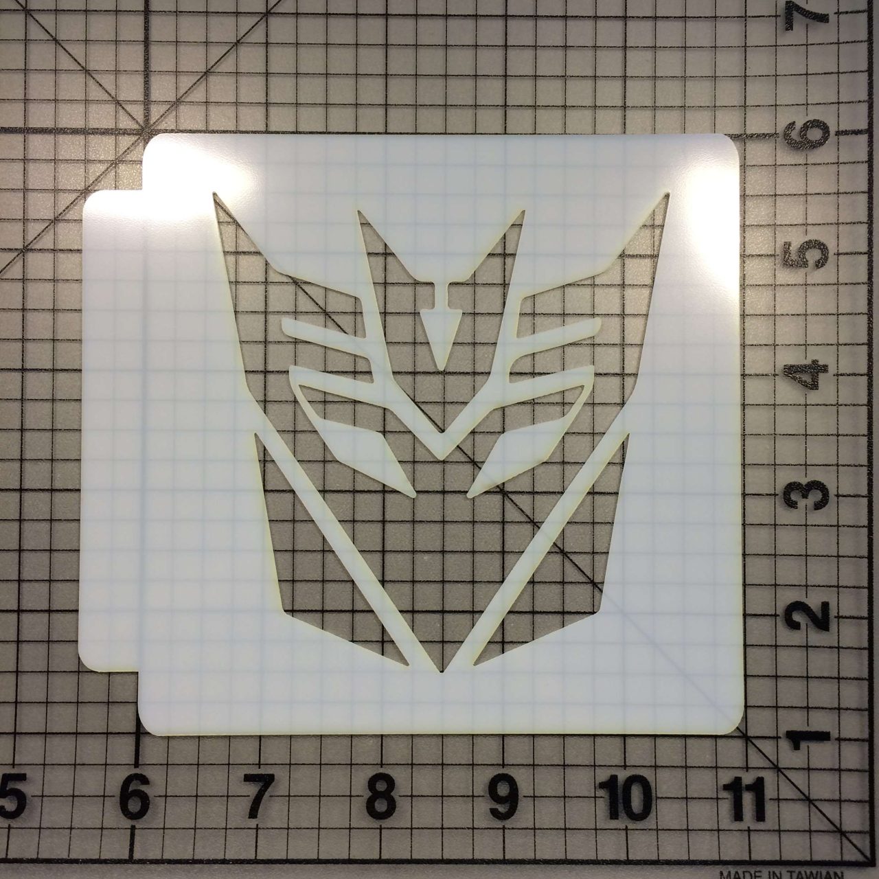 Decepticon Logo Stencil 100