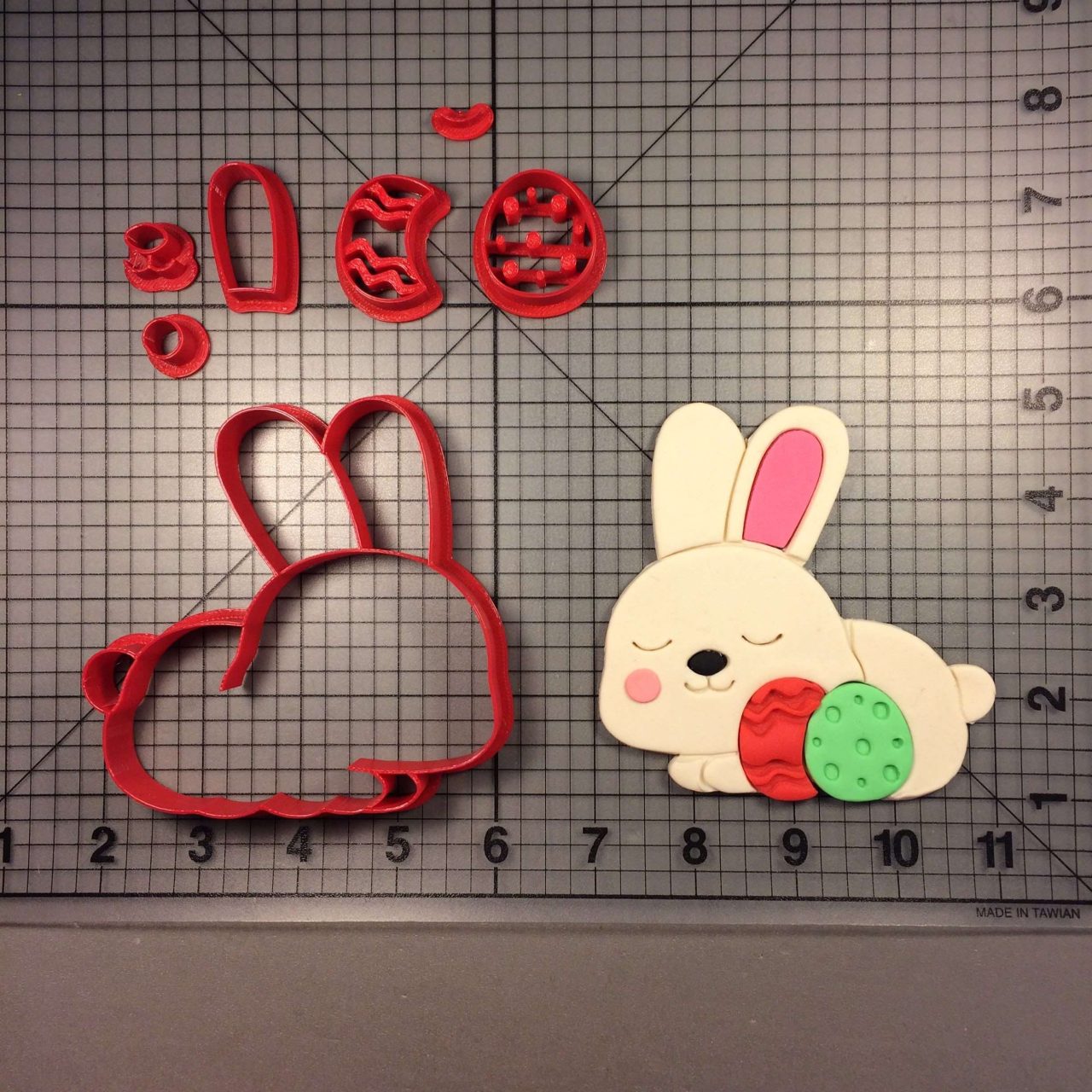 Easter Bunny 101 Cookie Cutter Set