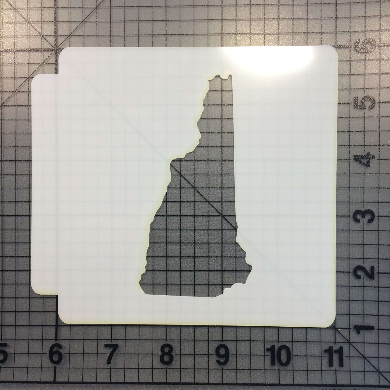New Hampshire Stencil 100