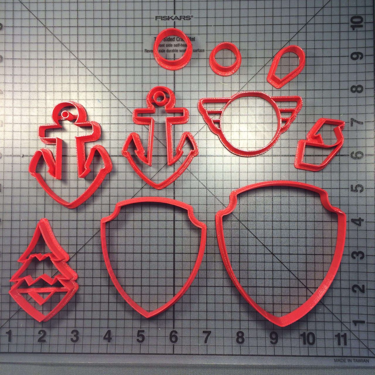 Paw Patrol Badges Cookie Cutter Kit (3)