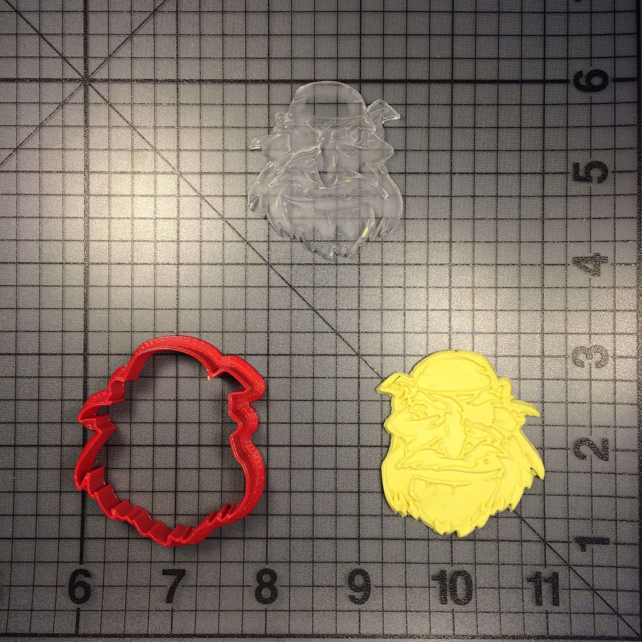 Pirate 100 Cookie Cutter and Stamp imprinted 1