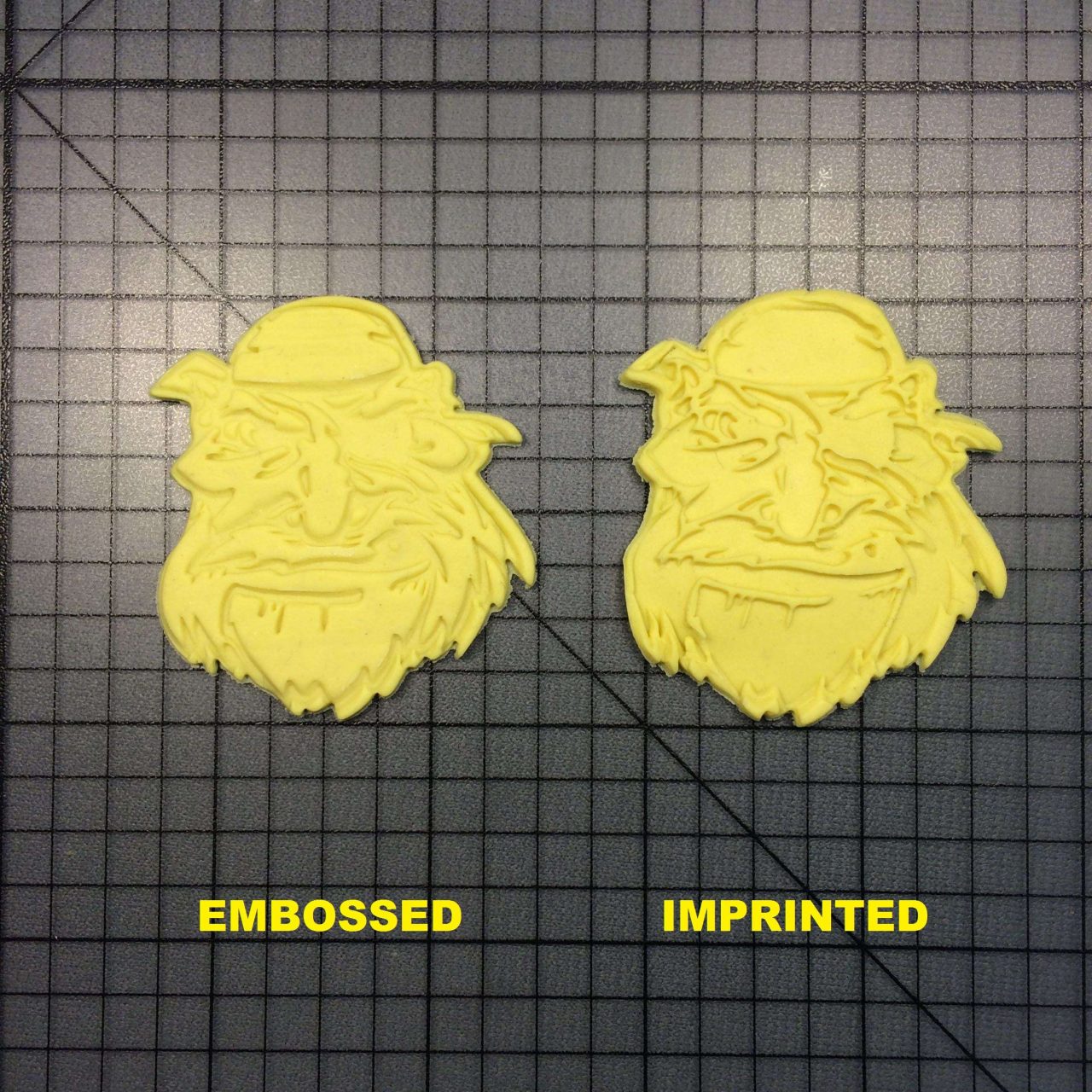 Pirate 100 Cookie Cutter and Stamp written
