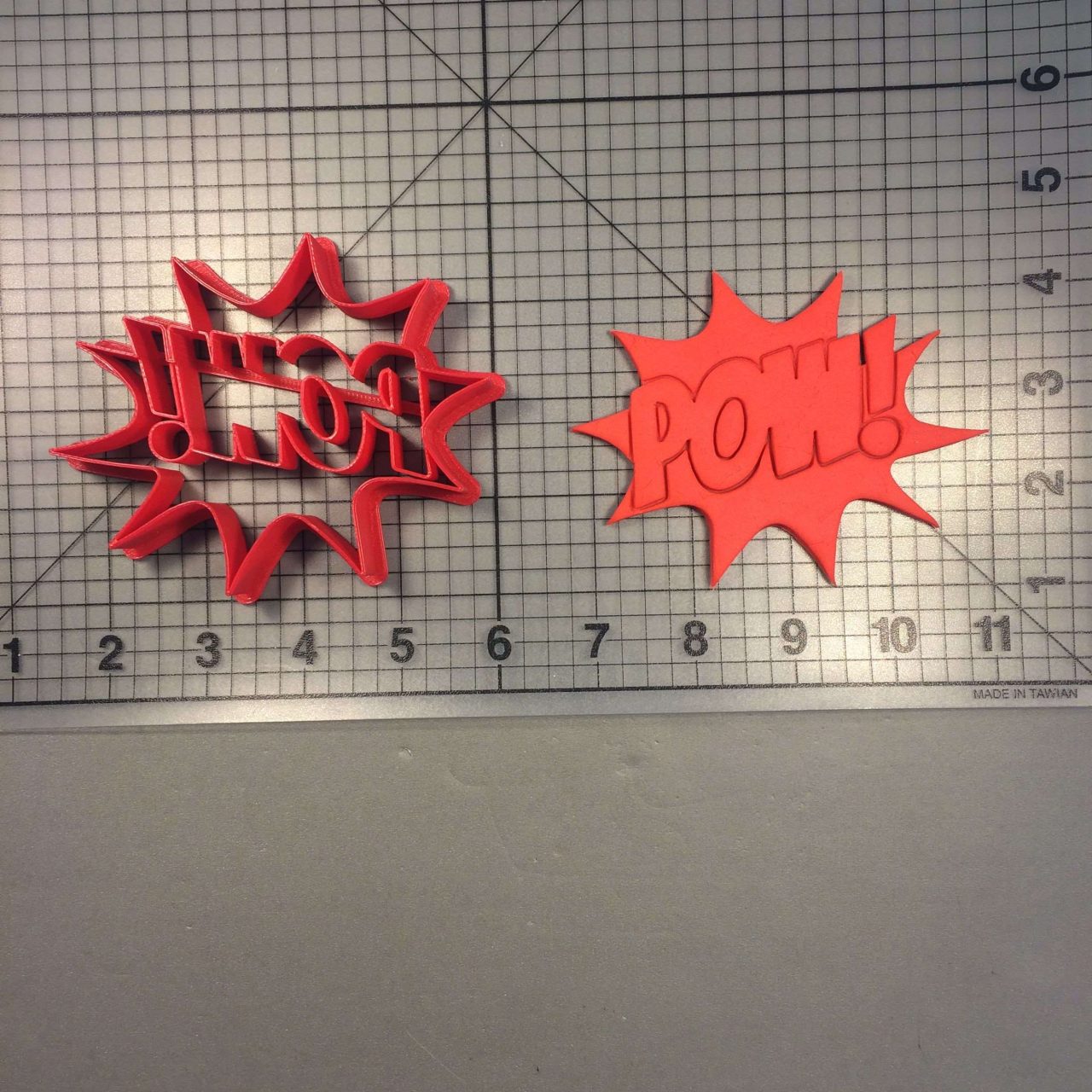 Pow! Sign 105 Cookie Cutter
