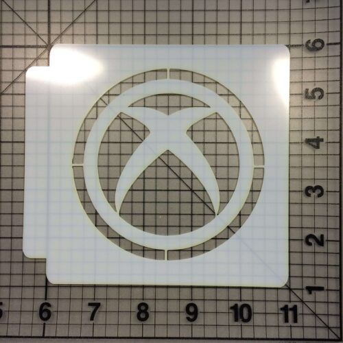 Xbox Logo Stencil 100