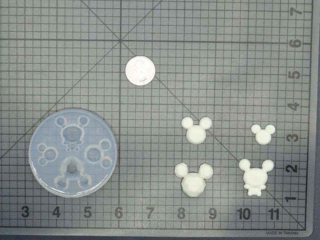 Mickey Mouse 745-025 Silicone Mold (Front)