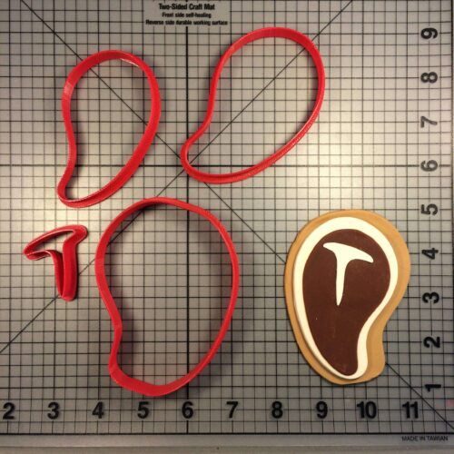 Steak T-Bone 100 Cookie Cutter Set